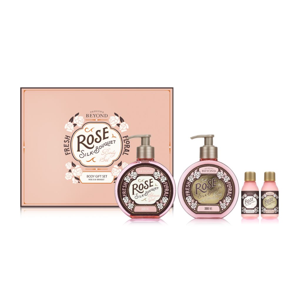 Beyond Rose Silk-Bouquet Body Gift Set